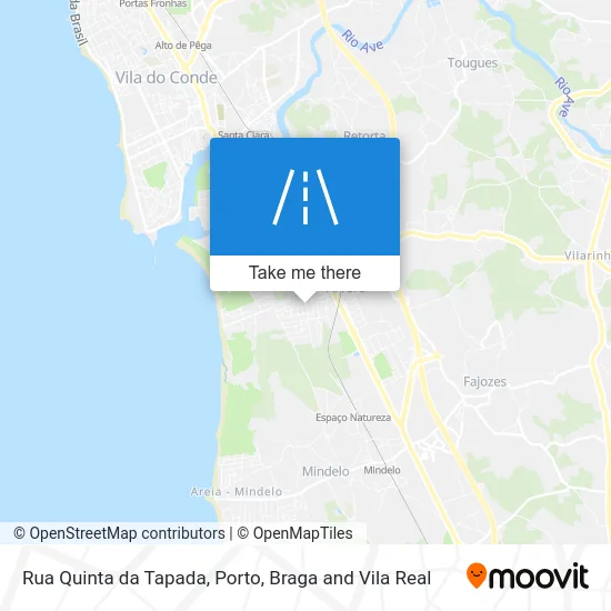Rua Quinta da Tapada map