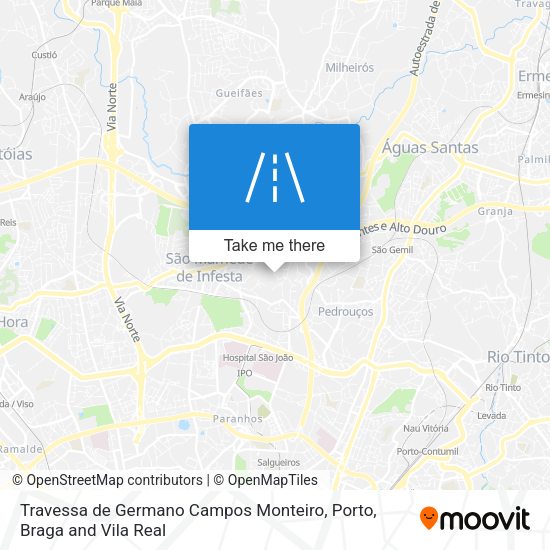 Travessa de Germano Campos Monteiro map