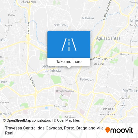 Travessa Central das Cavadas map