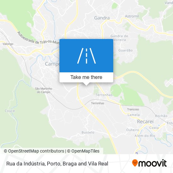 Rua da Indústria map