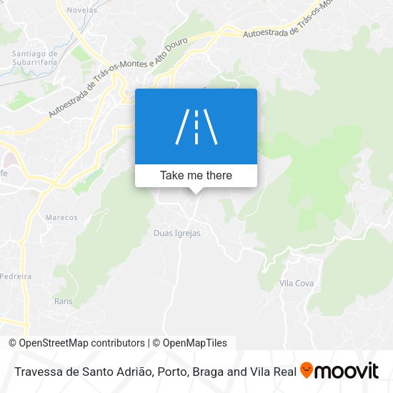 Travessa de Santo Adrião map