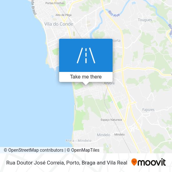 Rua Doutor José Correia map