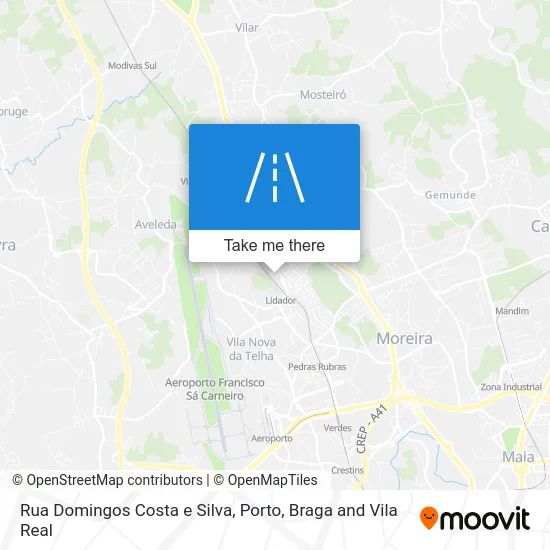 Rua Domingos Costa e Silva map