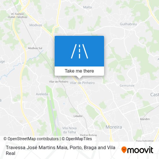 Travessa José Martins Maia map