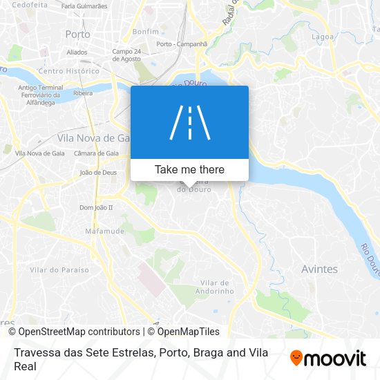 Travessa das Sete Estrelas map
