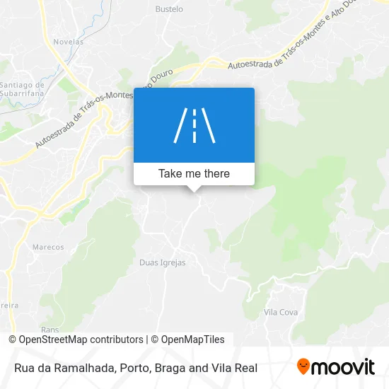 Rua da Ramalhada map