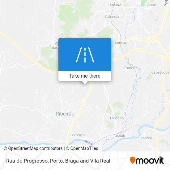 Rua do Progresso map