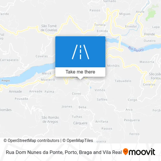 Rua Dom Nunes da Ponte map