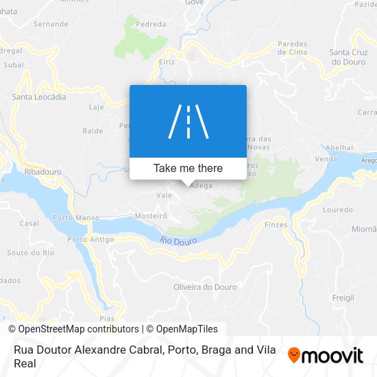 Rua Doutor Alexandre Cabral map
