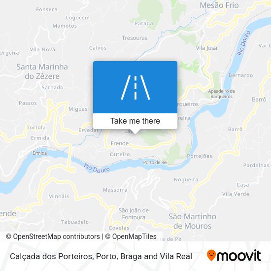 Calçada dos Porteiros map