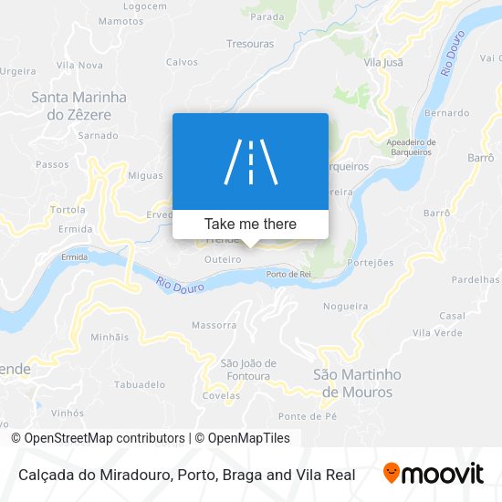 Calçada do Miradouro map