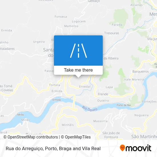 Rua do Arreguiço map
