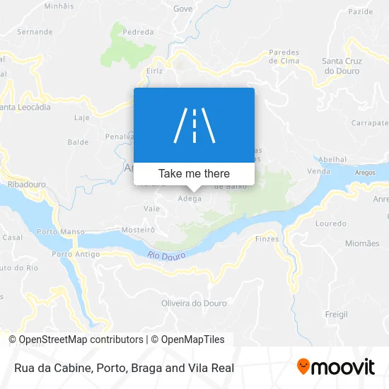 Rua da Cabine map