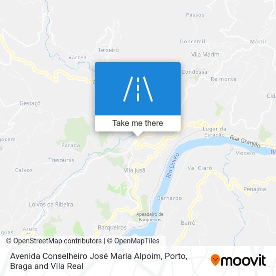 Avenida Conselheiro José Maria Alpoim mapa