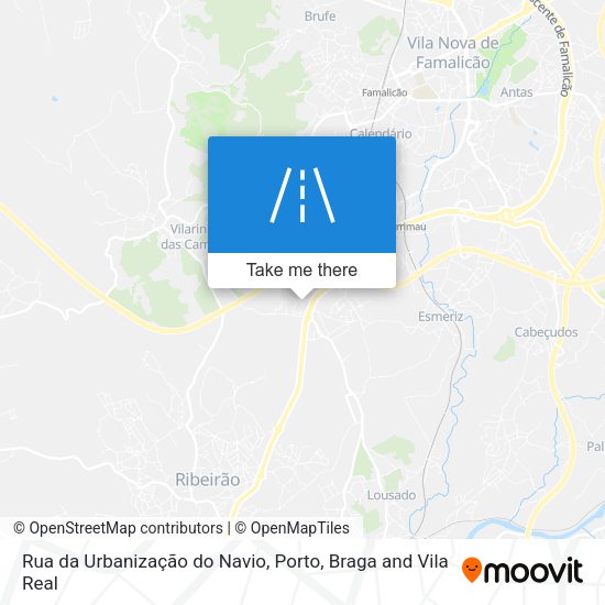 Rua da Urbanização do Navio map