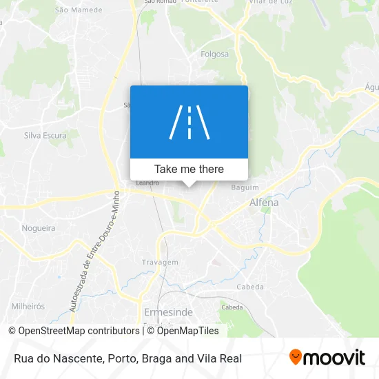 Rua do Nascente map