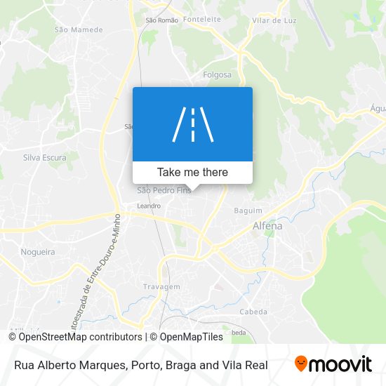 Rua Alberto Marques map