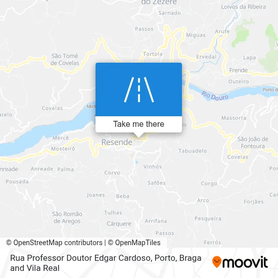 Rua Professor Doutor Edgar Cardoso map