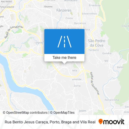 Rua Bento Jesus Caraça map