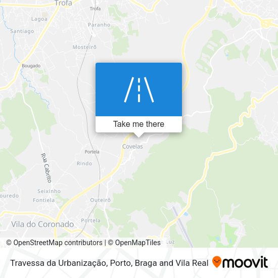 Travessa da Urbanização map