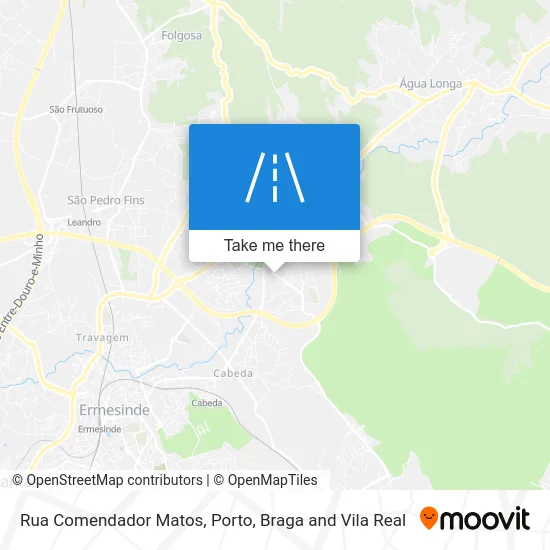 Rua Comendador Matos map