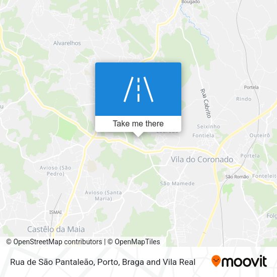 Rua de São Pantaleão map