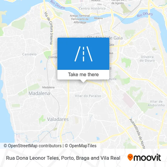 Rua Dona Leonor Teles map