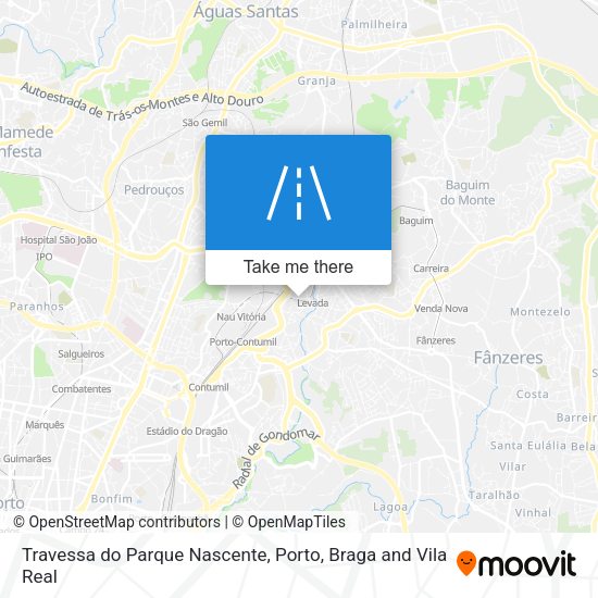Travessa do Parque Nascente map