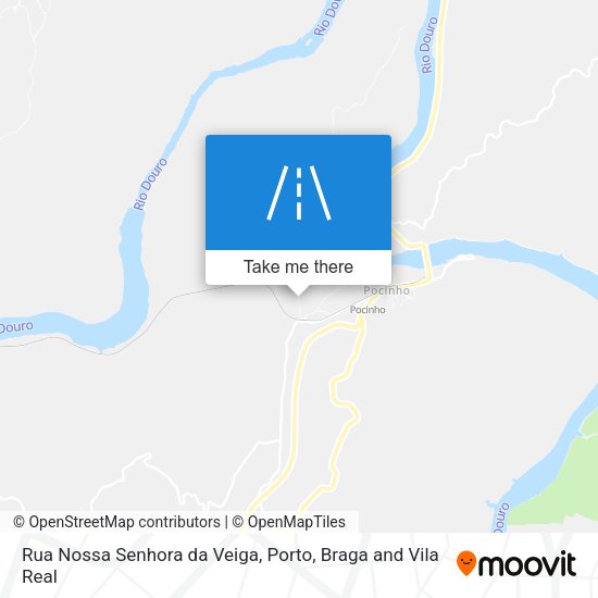 Rua Nossa Senhora da Veiga mapa