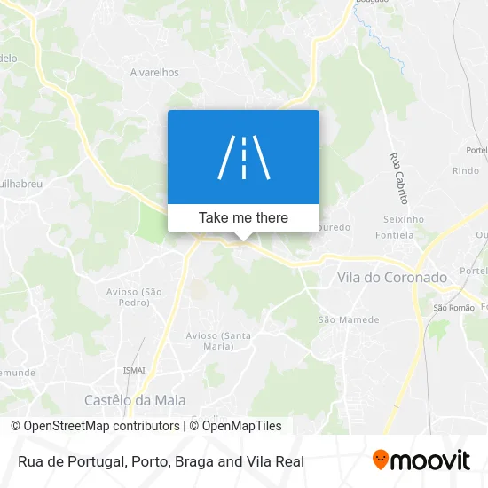 Rua de Portugal map