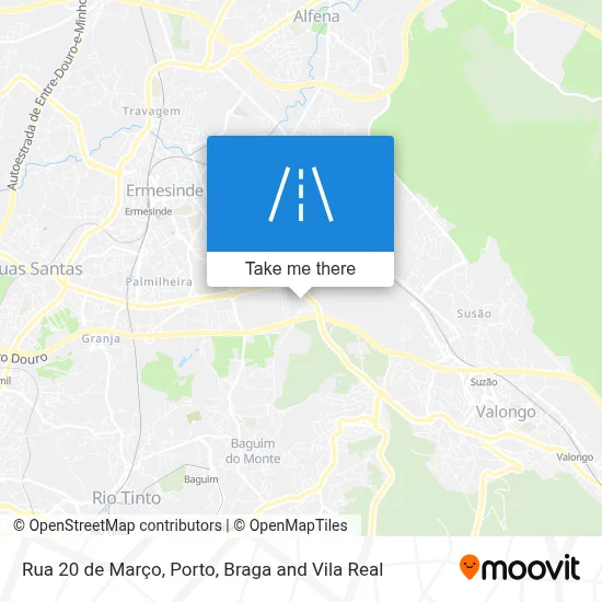 Rua 20 de Março map