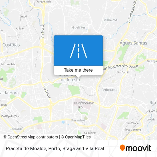 Praceta de Moalde map