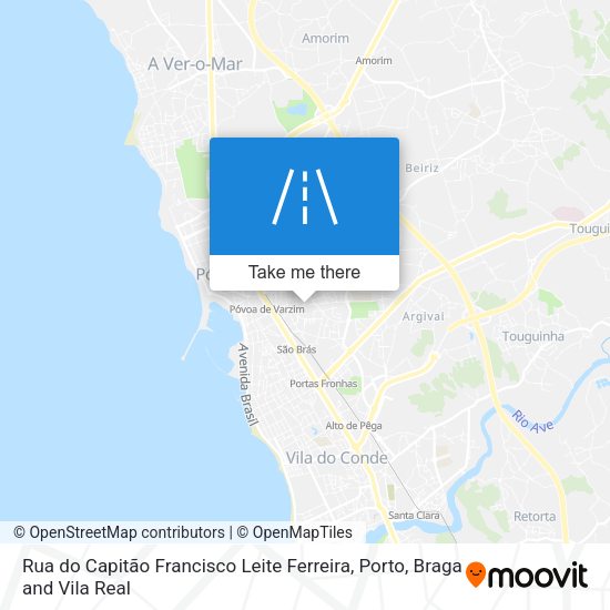 Rua do Capitão Francisco Leite Ferreira map