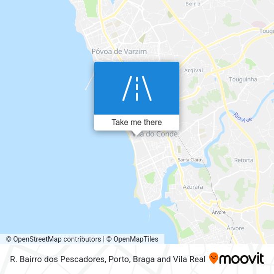 R. Bairro dos Pescadores map