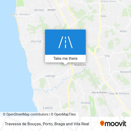 Travessa de Bouças map
