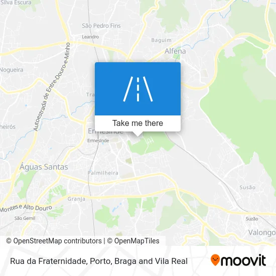 Rua da Fraternidade map