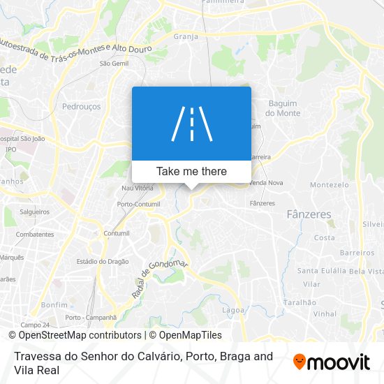 Travessa do Senhor do Calvário map