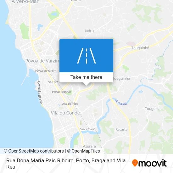 Rua Dona Maria Pais Ribeiro map
