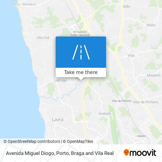 Avenida Miguel Diogo map