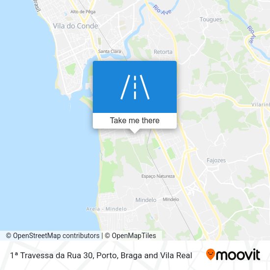 1ª Travessa da Rua 30 map
