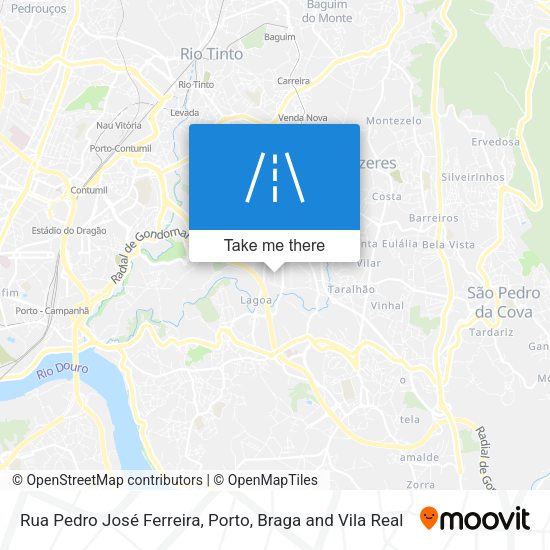 Rua Pedro José Ferreira map