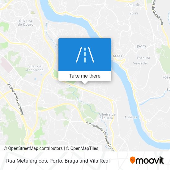 Rua Metalúrgicos map