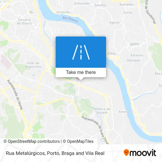 Rua Metalúrgicos map