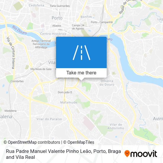 Rua Padre Manuel Valente Pinho Leão map