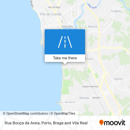 Rua Bouça da Areia map