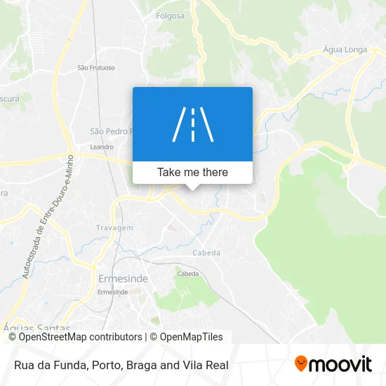 Rua da Funda map