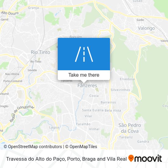 Travessa do Alto do Paço map