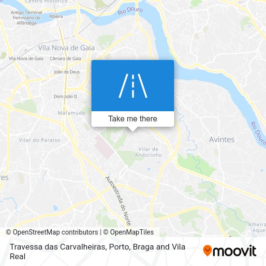 Travessa das Carvalheiras map