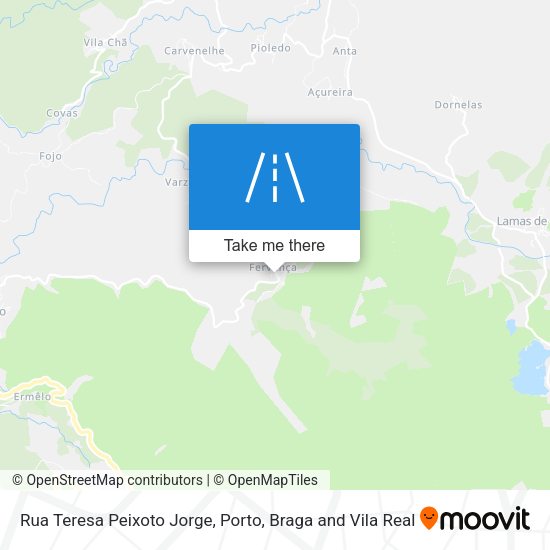 Rua Teresa Peixoto Jorge map