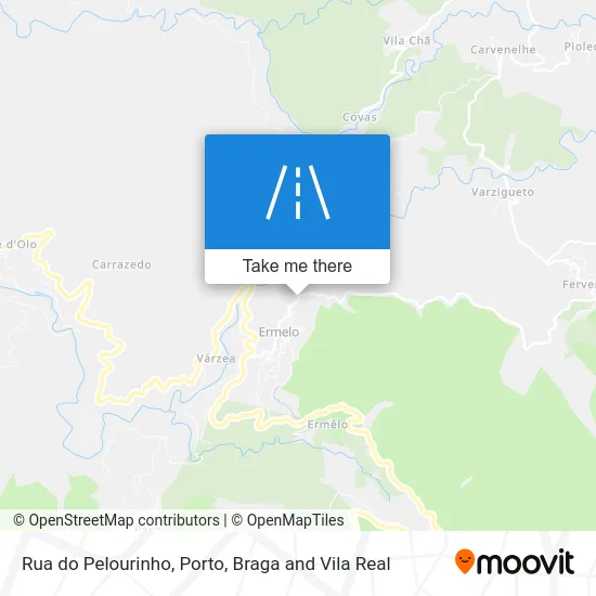 Rua do Pelourinho map